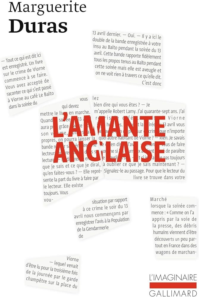 L'amante anglaise - Click to enlarge picture.