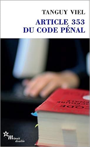 Article 353 du Code Pénal - Click to enlarge picture.