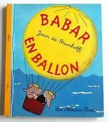 Babar en ballon - Click to enlarge picture.