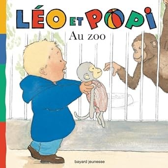 Léo et Popi au zoo - Click to enlarge picture.