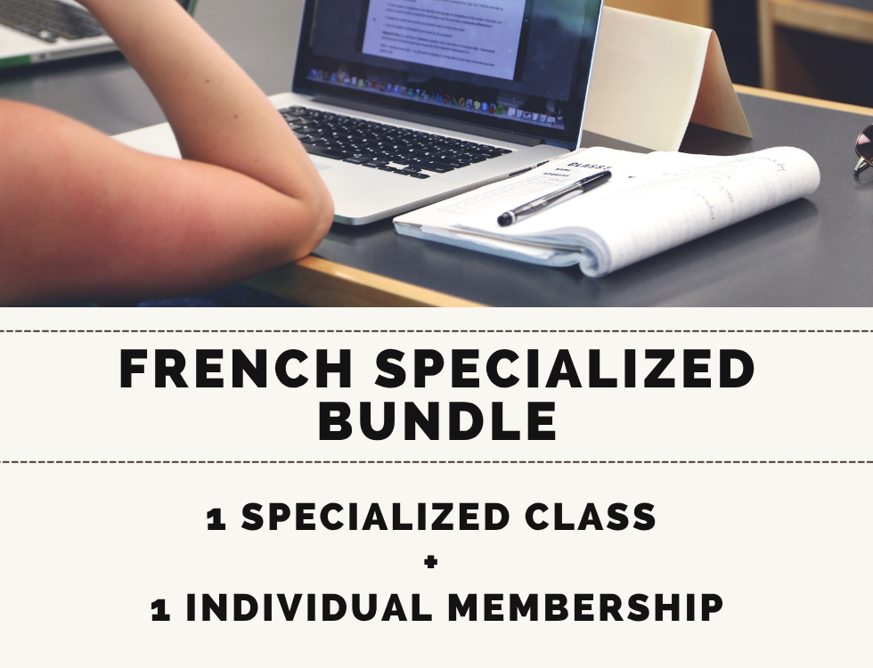 Gift Certificate - French Specialized Bundle