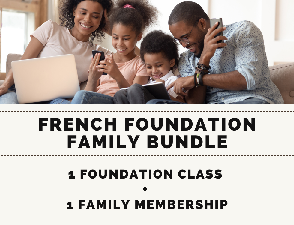 Gift Certificate - French Foundation Family Bundle