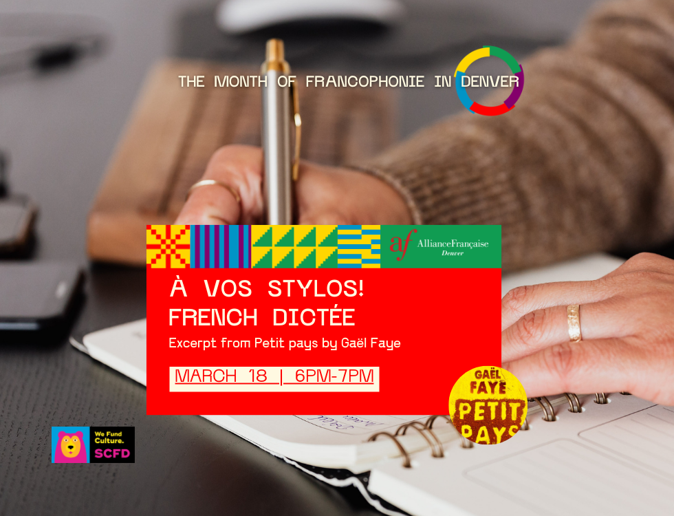 À vos stylos! French Dictée