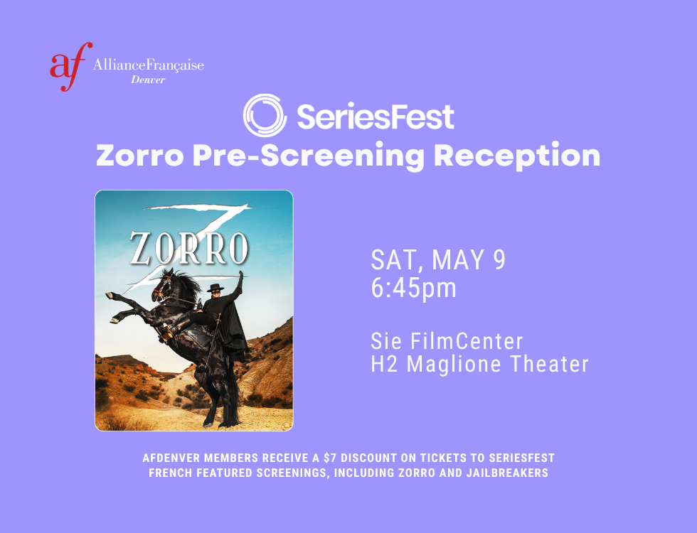 SeriesFest: Zorro Pre-Screening Reception
