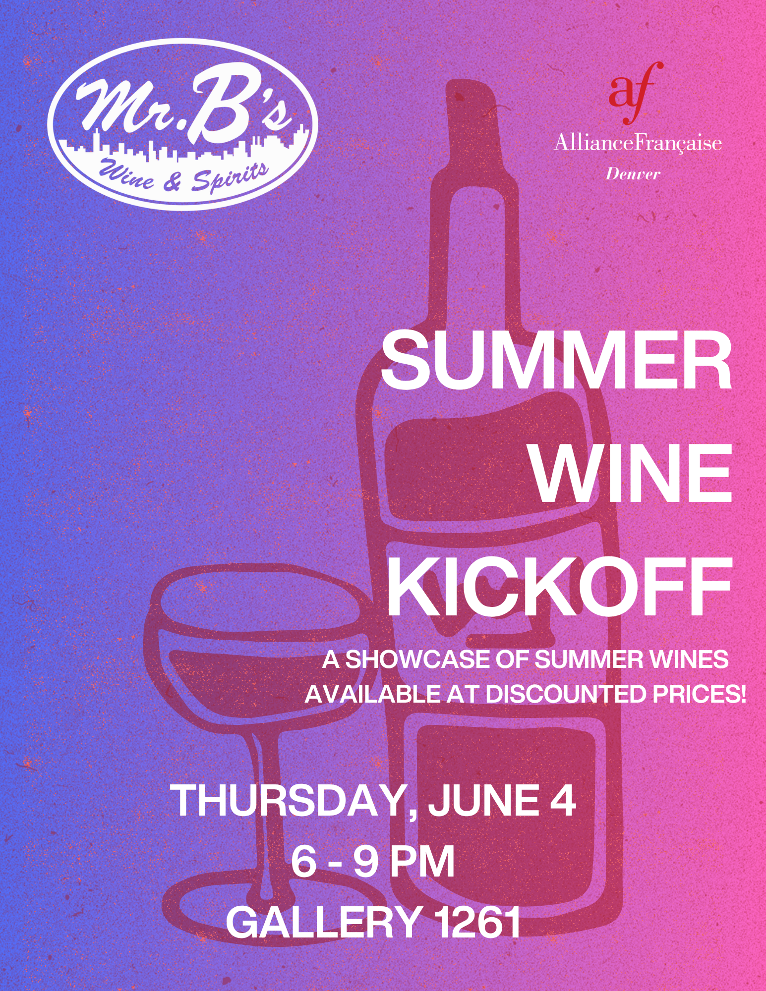 Mr. B's Summer Wine Kickoff