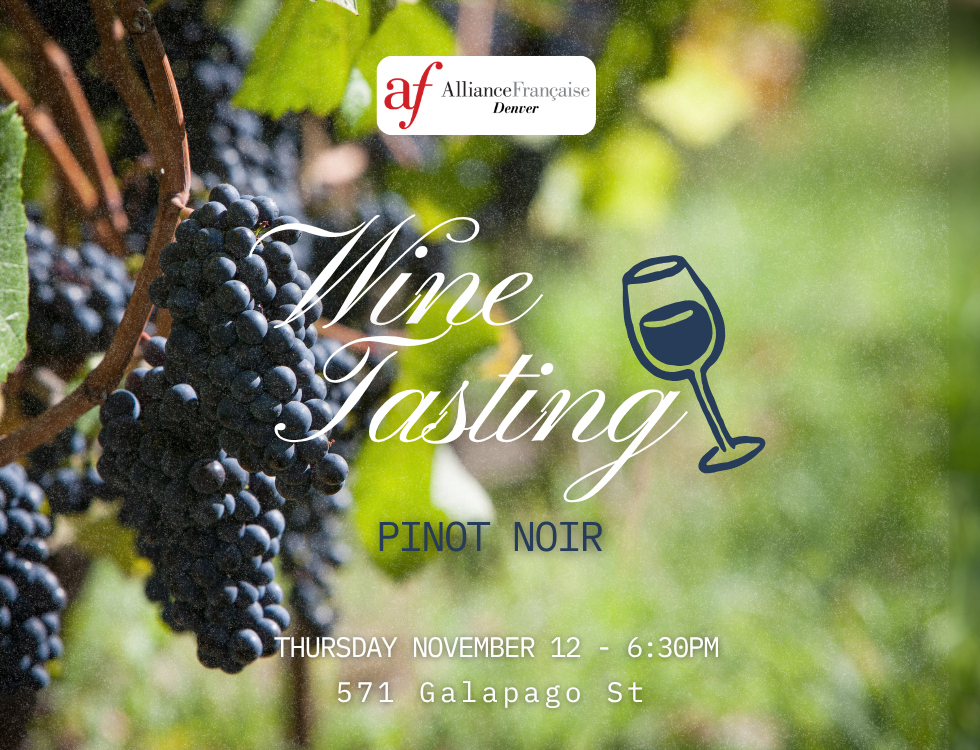 November Wine Tasting: Pinot Noir