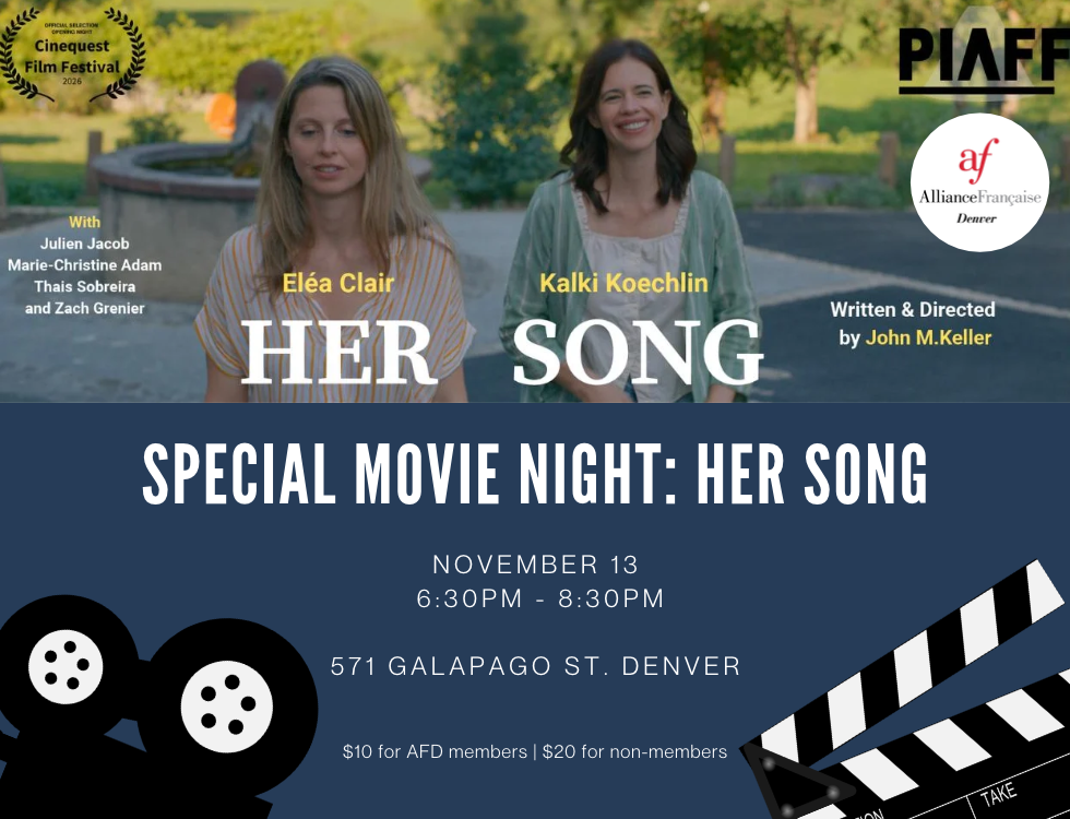 Special Movie Night 11/13: Her Song
