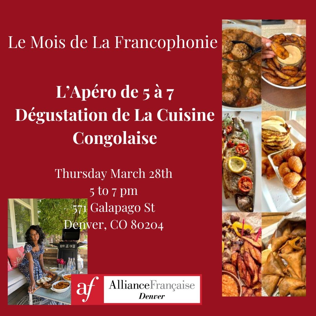 L'Apéro de 5 à 7 : La Cuisine Congolaise