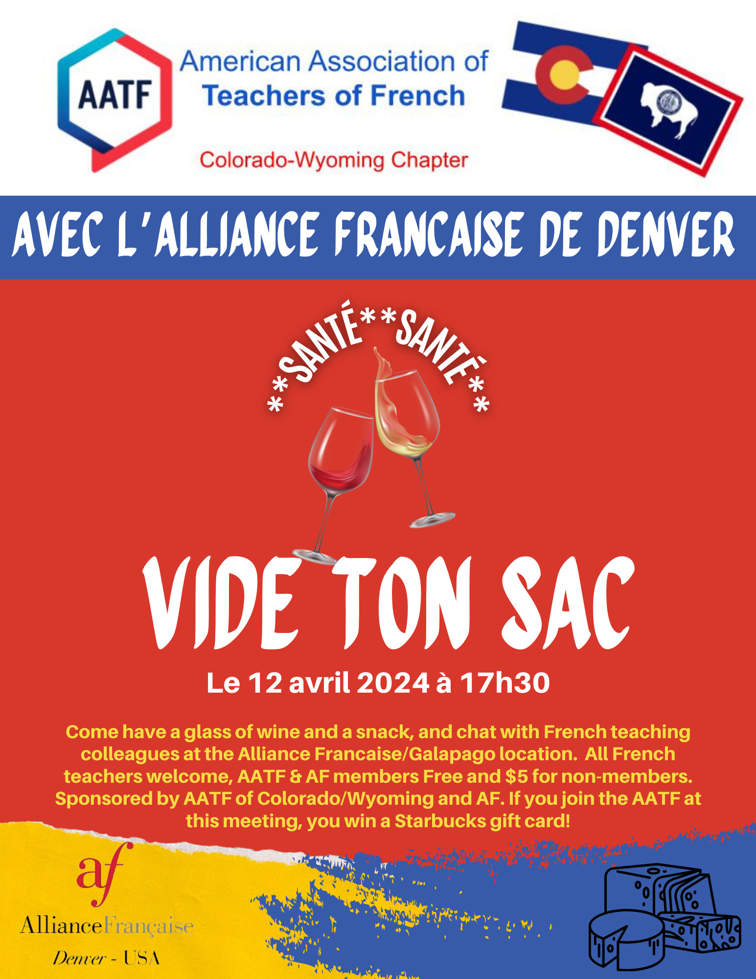 Vide Ton Sac : French Teacher Event